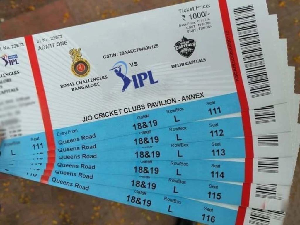 RCB IPL Tickets, RCB Match Tickets Price 2024, RCB Tickets RCB IPL Tickets, RCB Match Tickets Price 2024, RCB Tickets