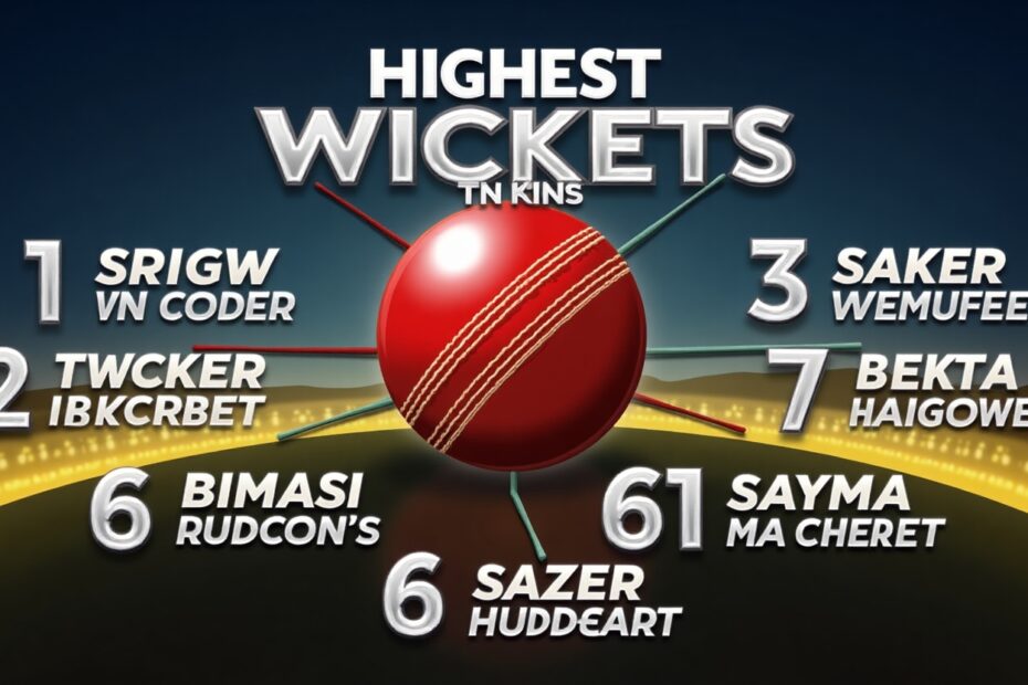 highest wickets