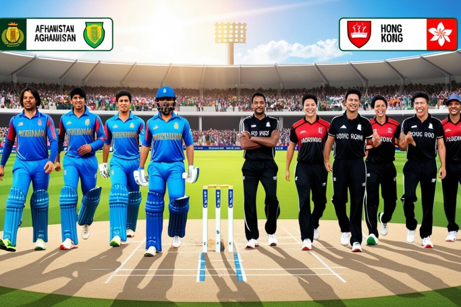 Leonardo_Phoenix_09_create_an_image_for_a_cricket_match_betwee_2 Afghanistan vs Hong Kong Live Streaming Indibet Betting and Casino