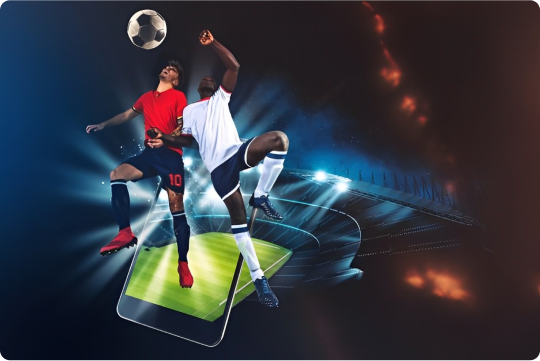 an image of football players playing football Indibet Betting and Casino