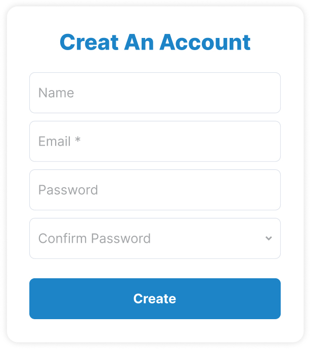 create-account create an account form image Indibet Betting and Casino