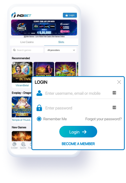  Indibet Betting and Casino